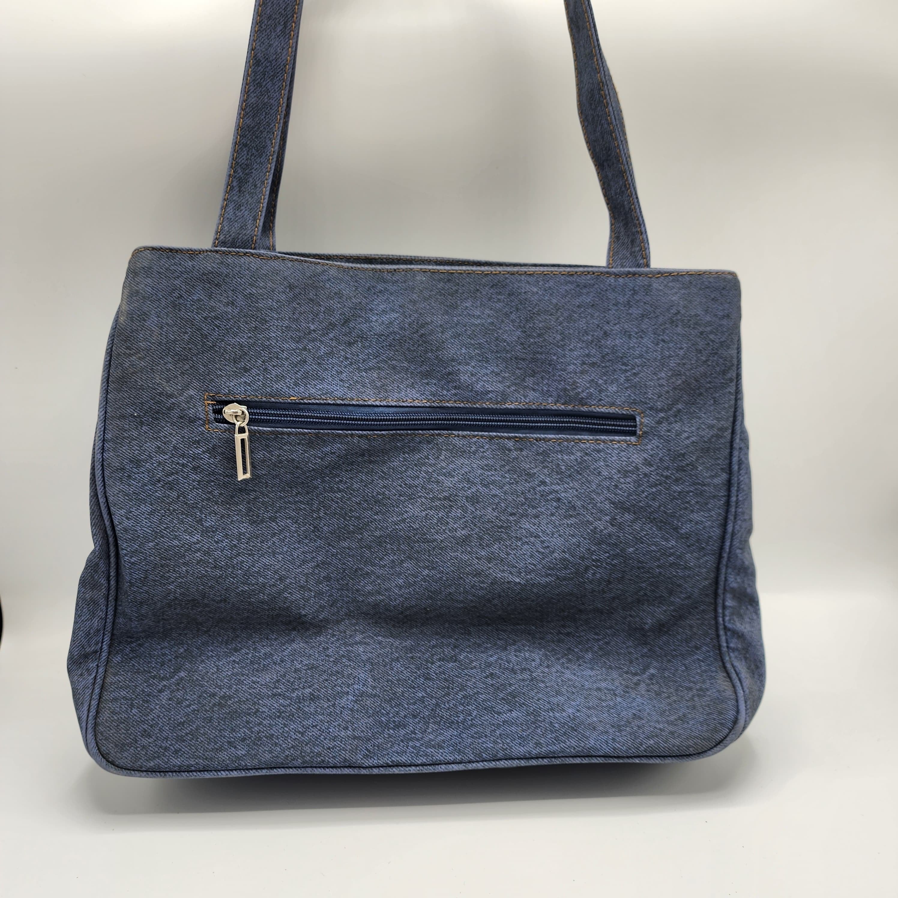 Multi Pockets Blue Bag