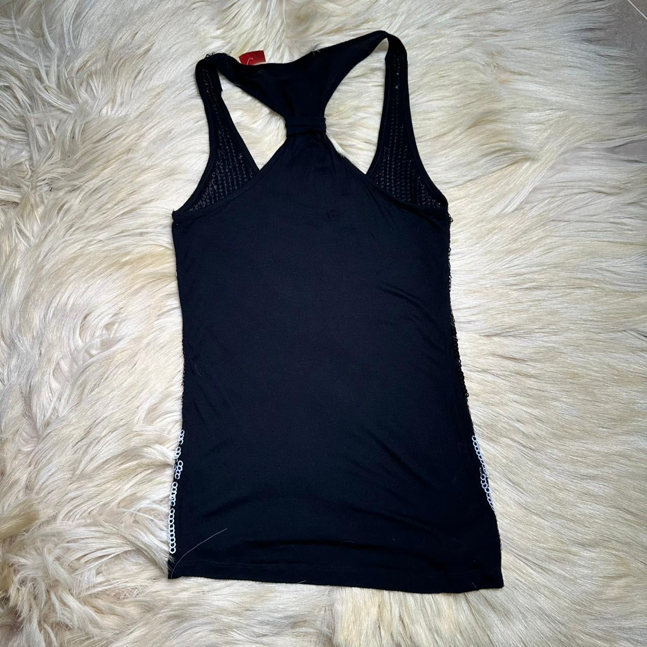 Black Sparkly Tank Top