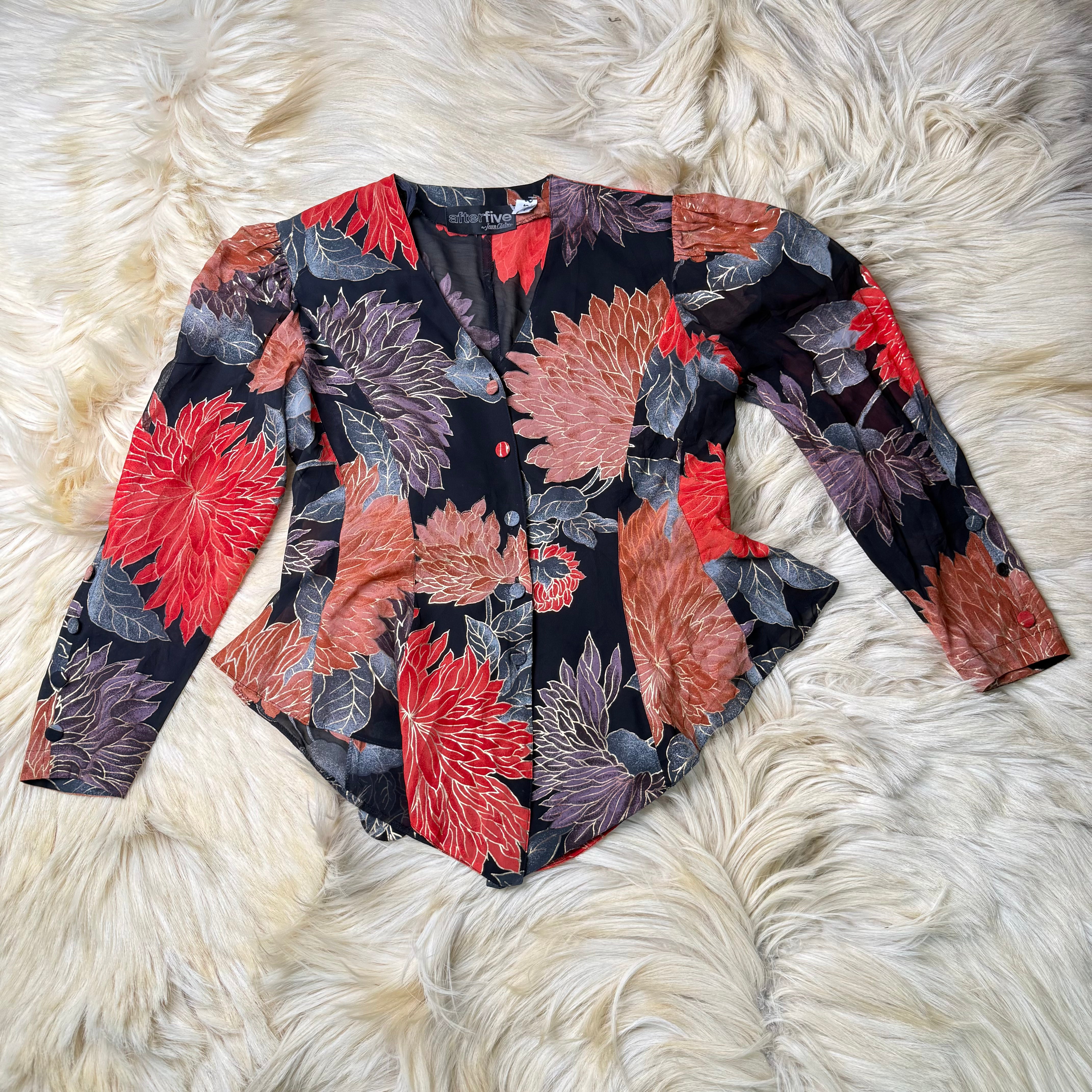 Floral Button Down Shirt