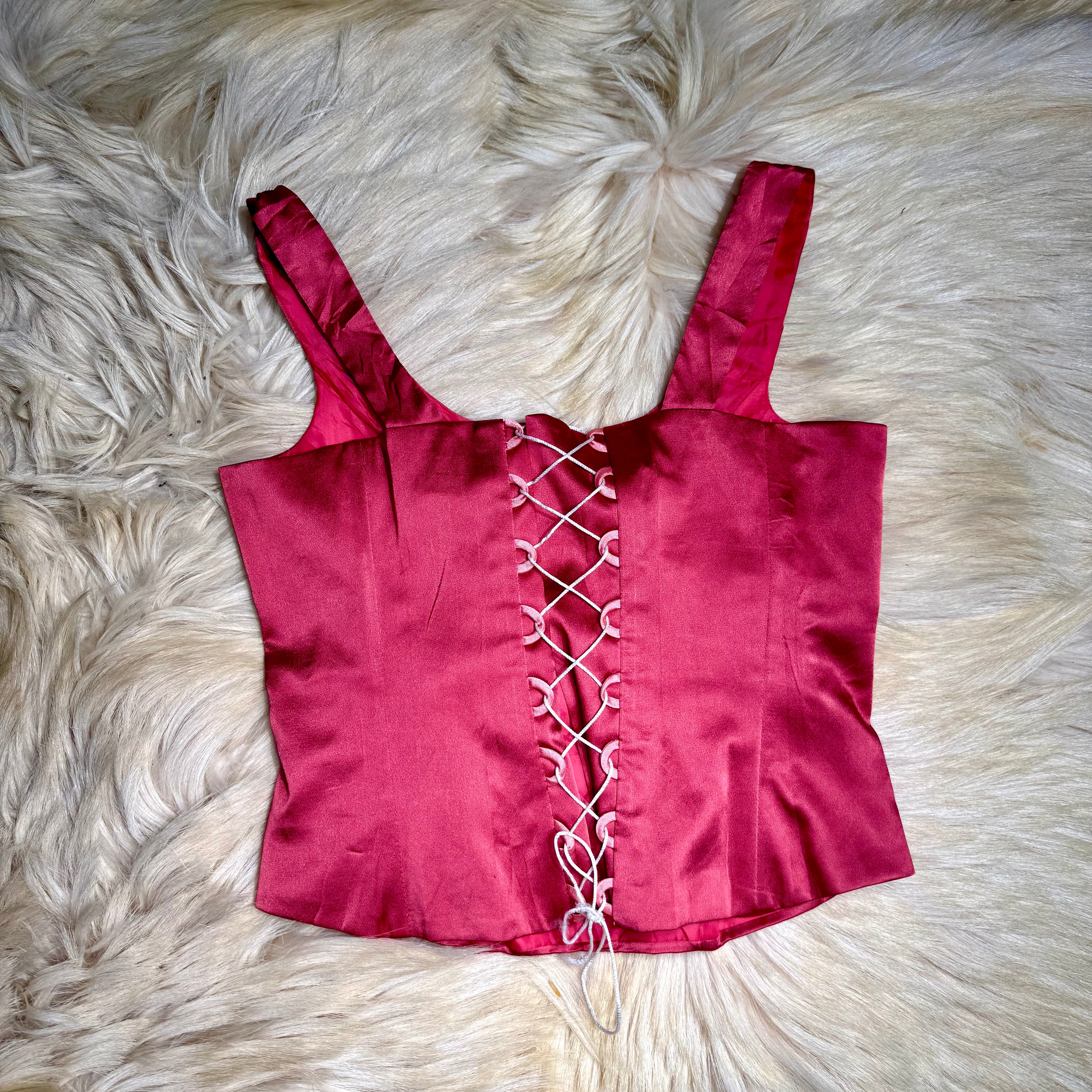 Pink Corset Top