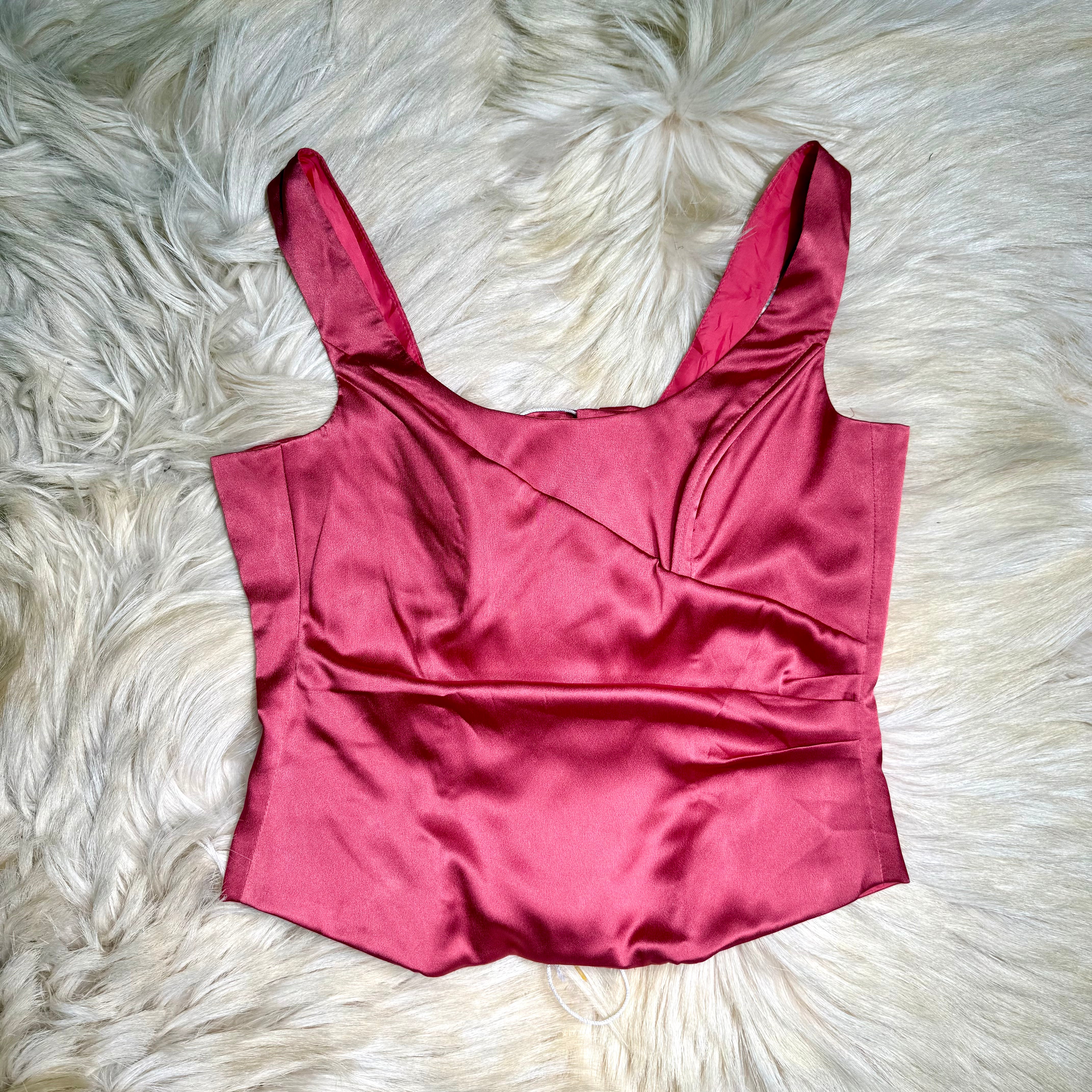 Pink Corset Top
