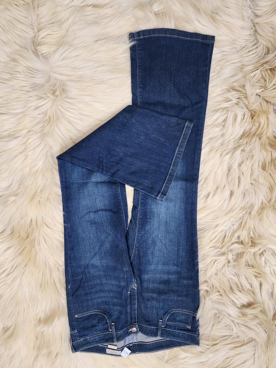 Blue Denim Flared Jean