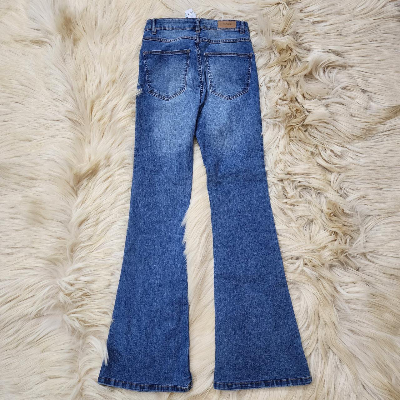 Blue Flared Jean