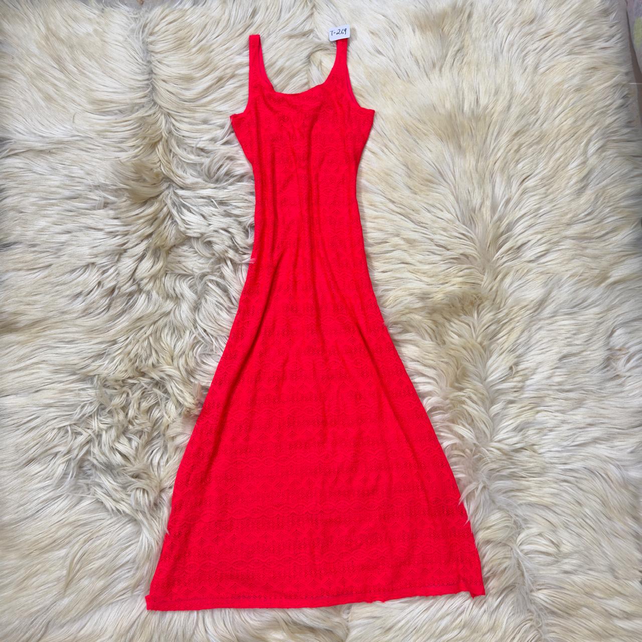 Vibrant Pink Lace Maxi Dress