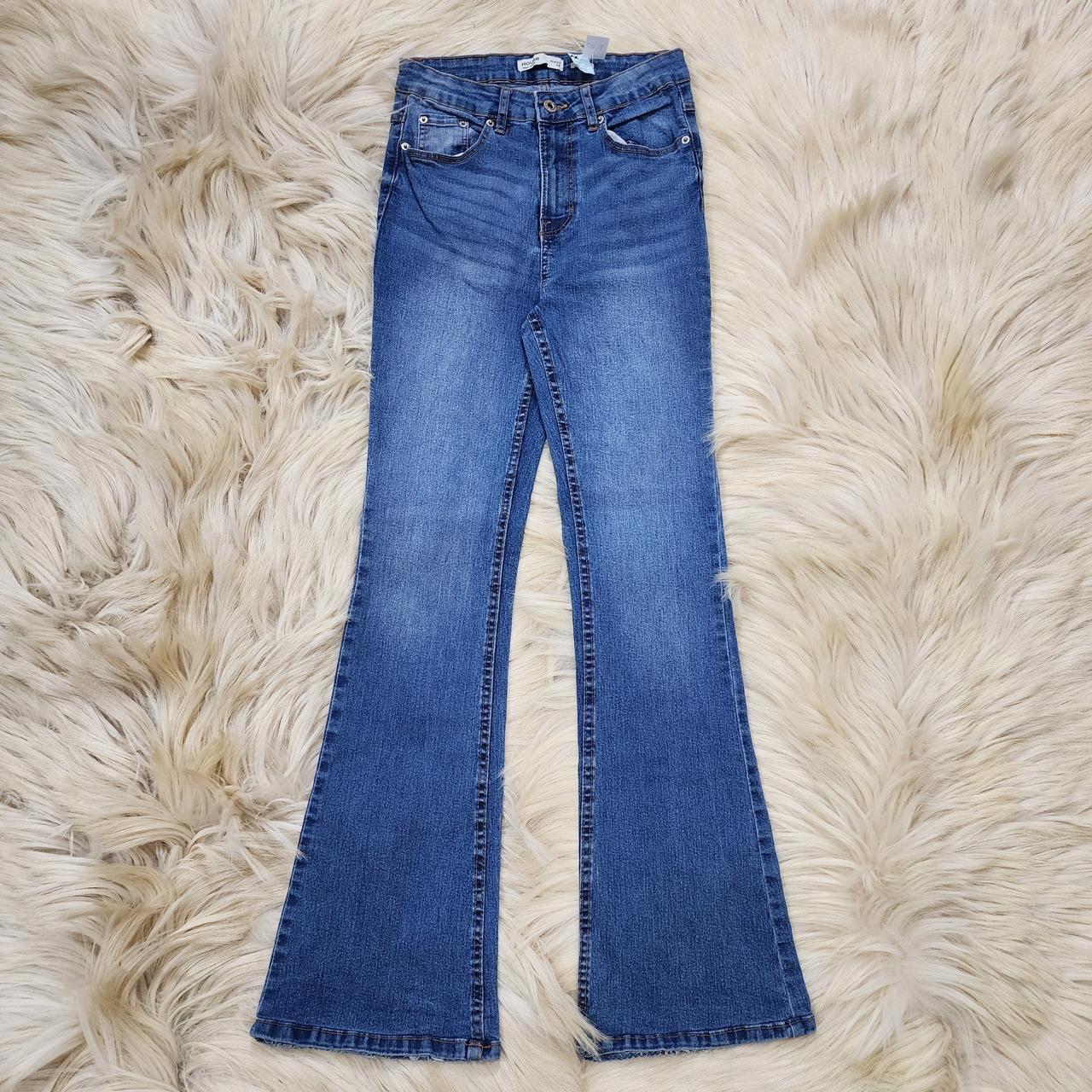 Blue Flare Denim Jeans