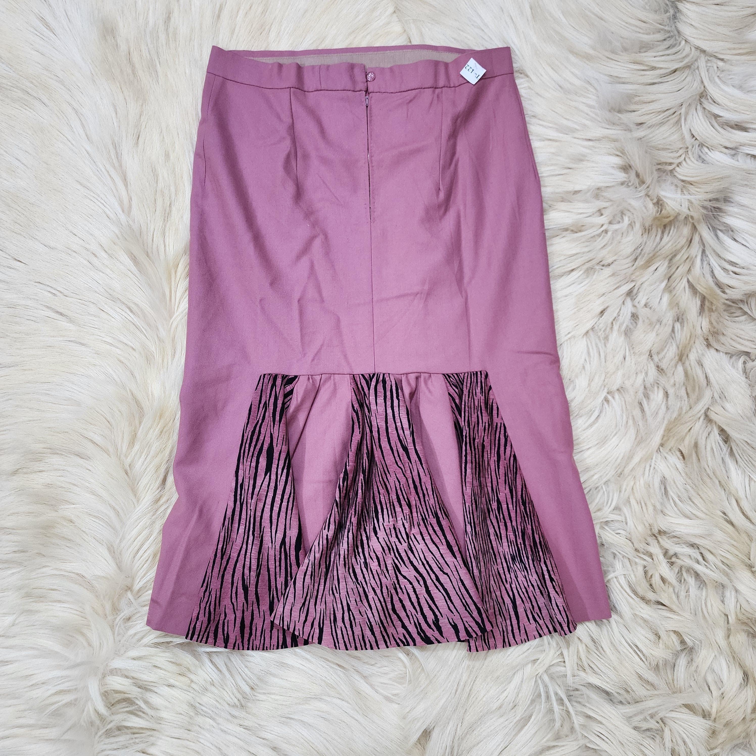 Pink Tiger Panel Skirt