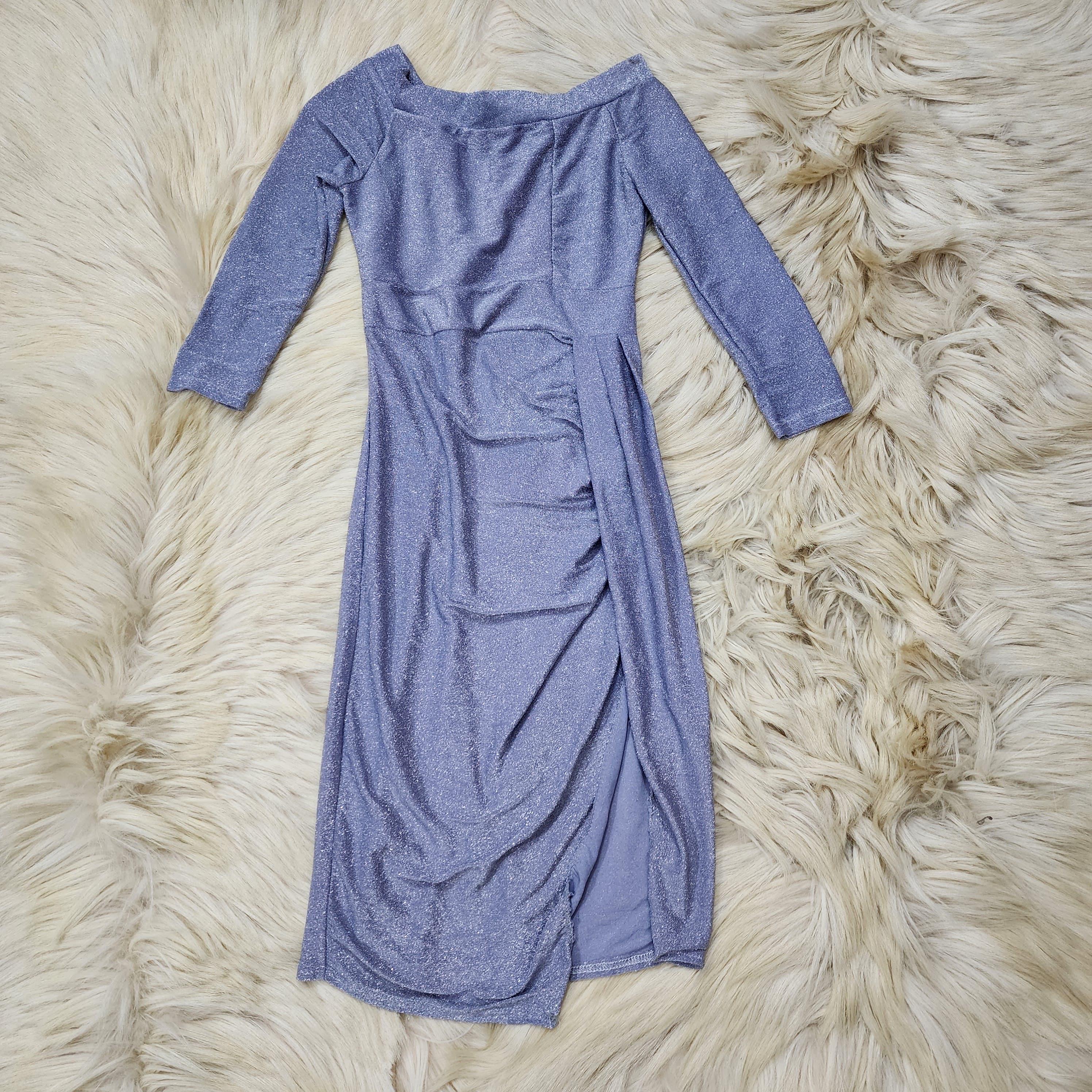 Metallic Bodycon Dress