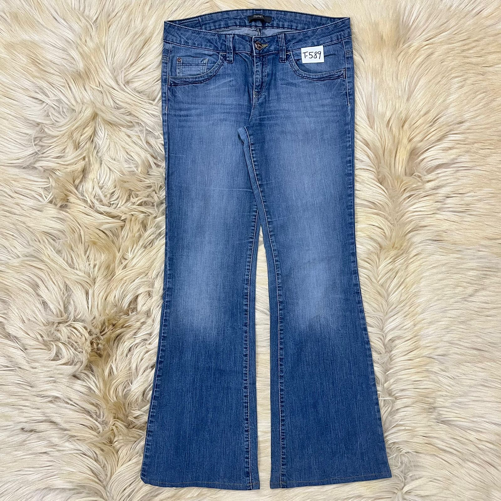 Acidic Wash Baggy Jeans