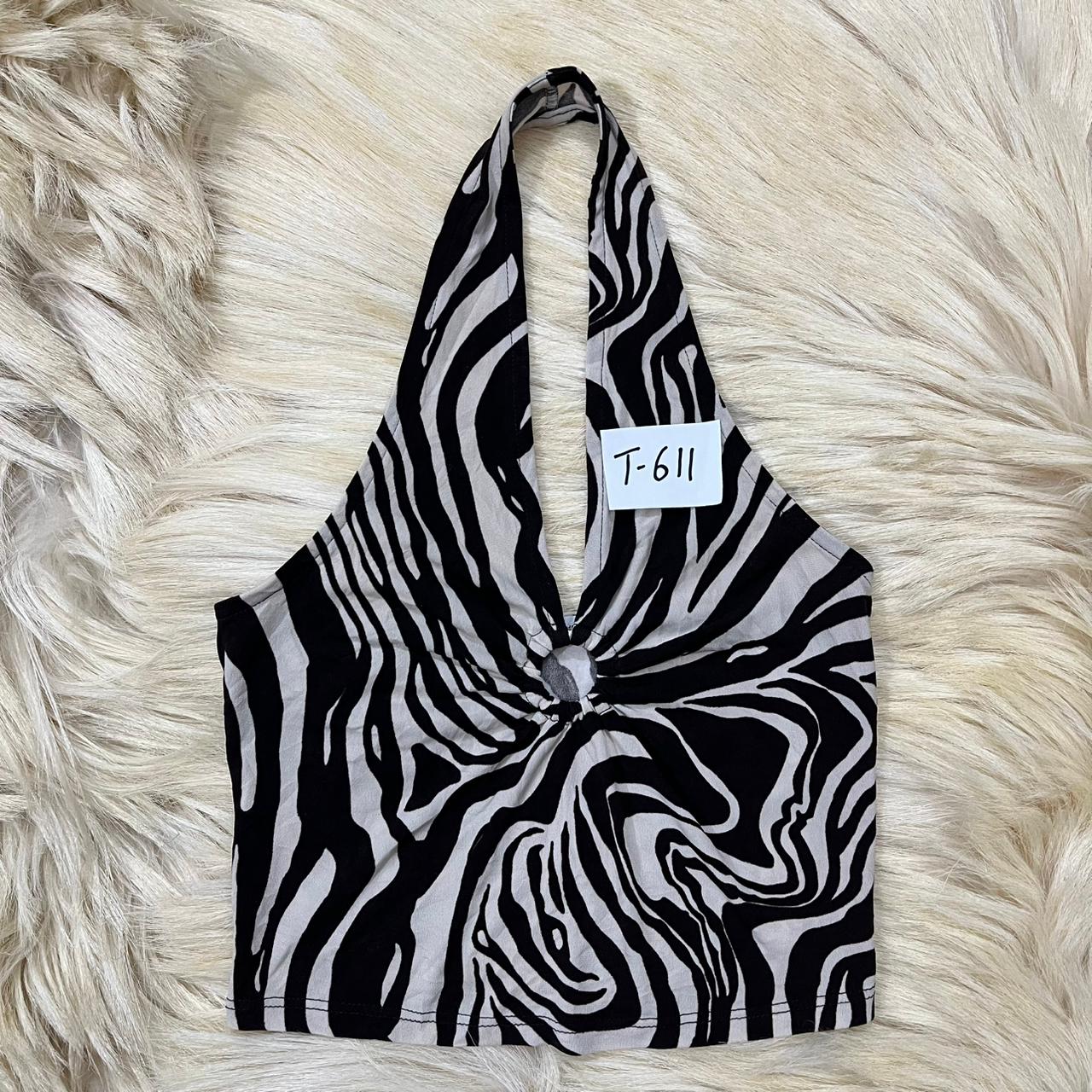 Wavy Halter Top