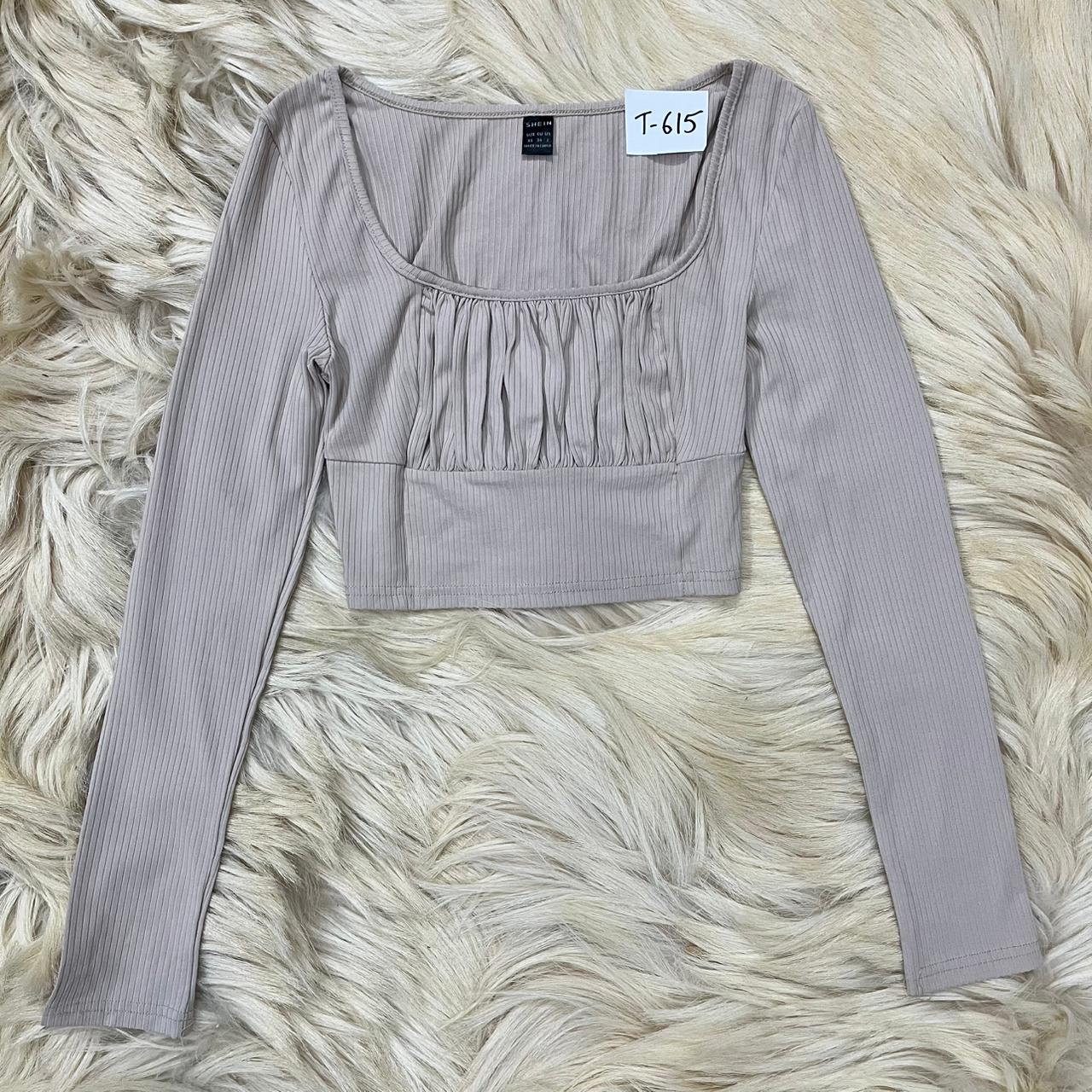 Beige Full Sleeves Top