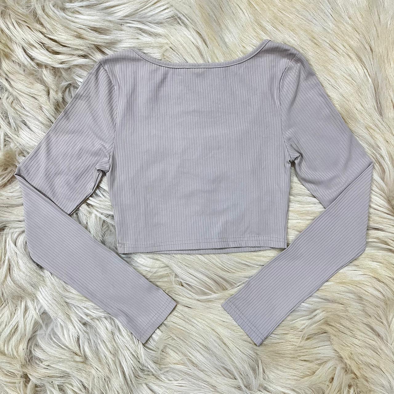 Beige Full Sleeves Top