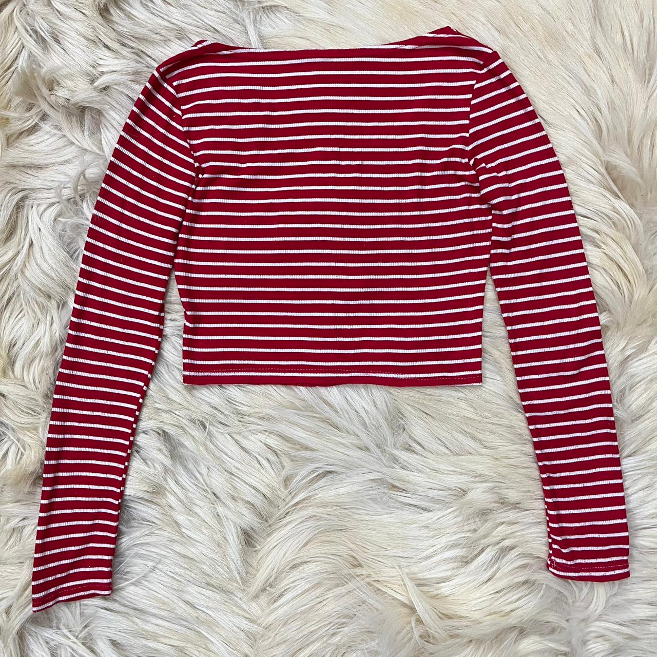 Stripes Button Down Top