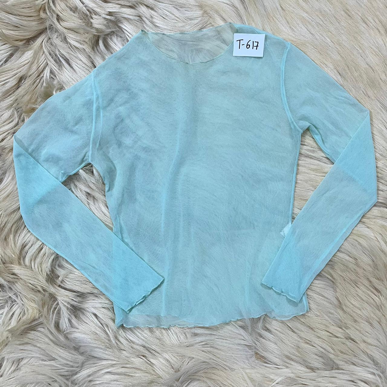 Pastel Mesh Top