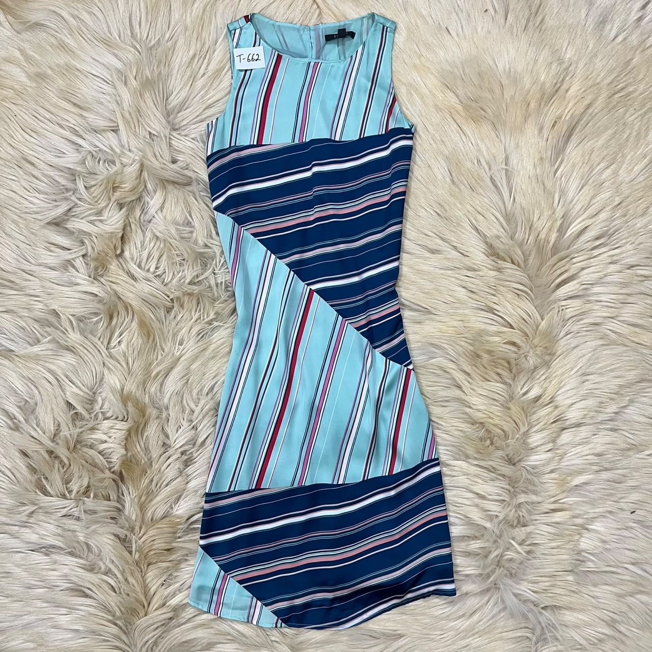 Stripes long dress