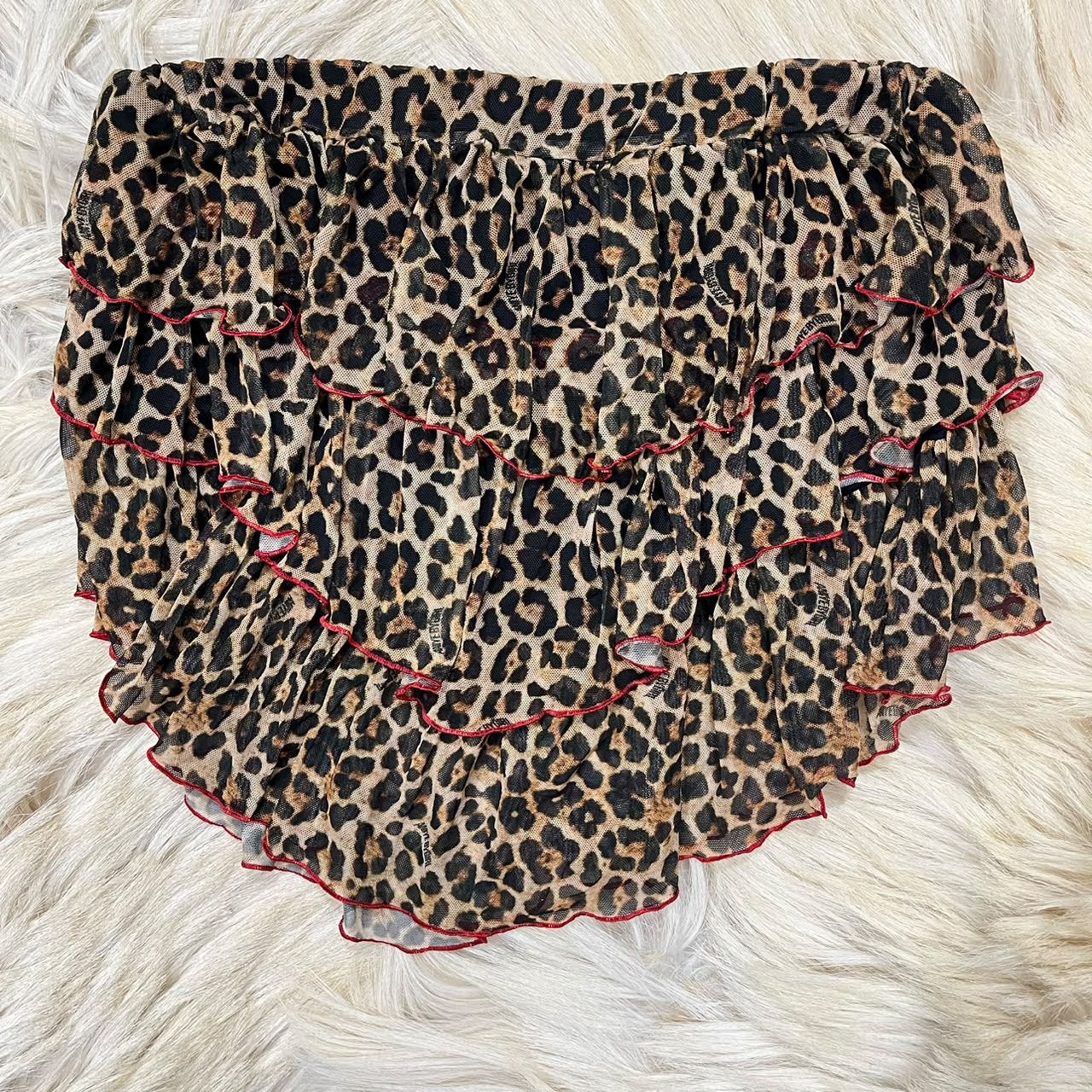 Cheetah mini skirt