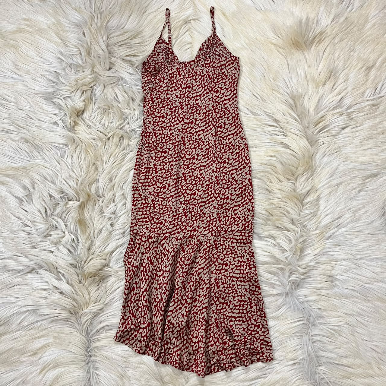 Spaghetti strap slip dress