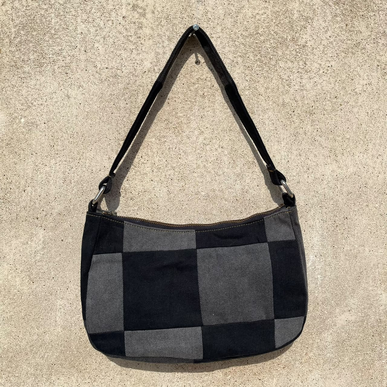 Black Patch Y2K Bag