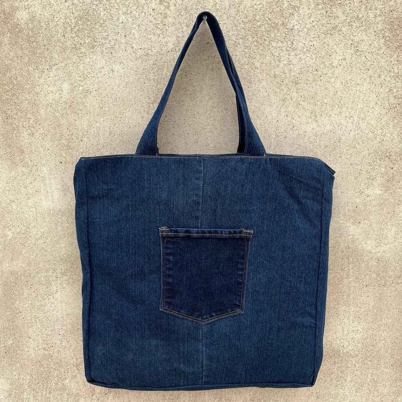 Denim Tote Bag
