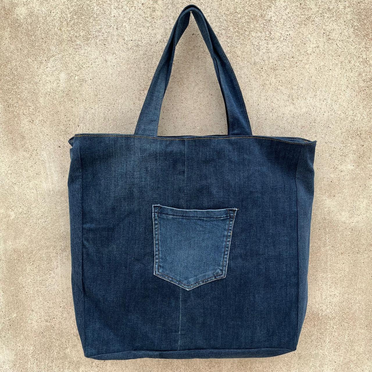 Denim Tote Bag