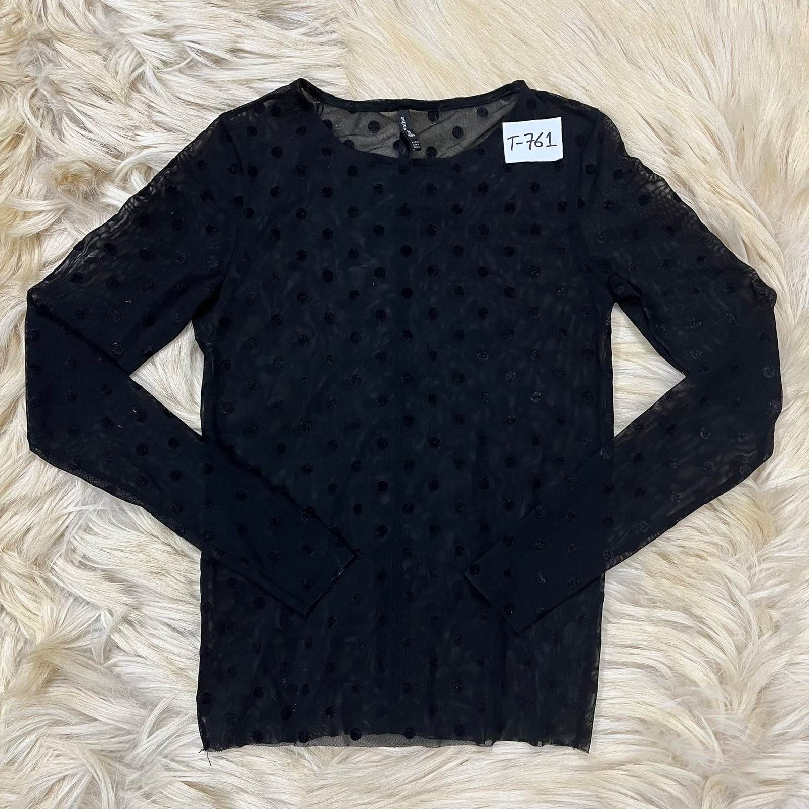Midnight Lace Mesh Top