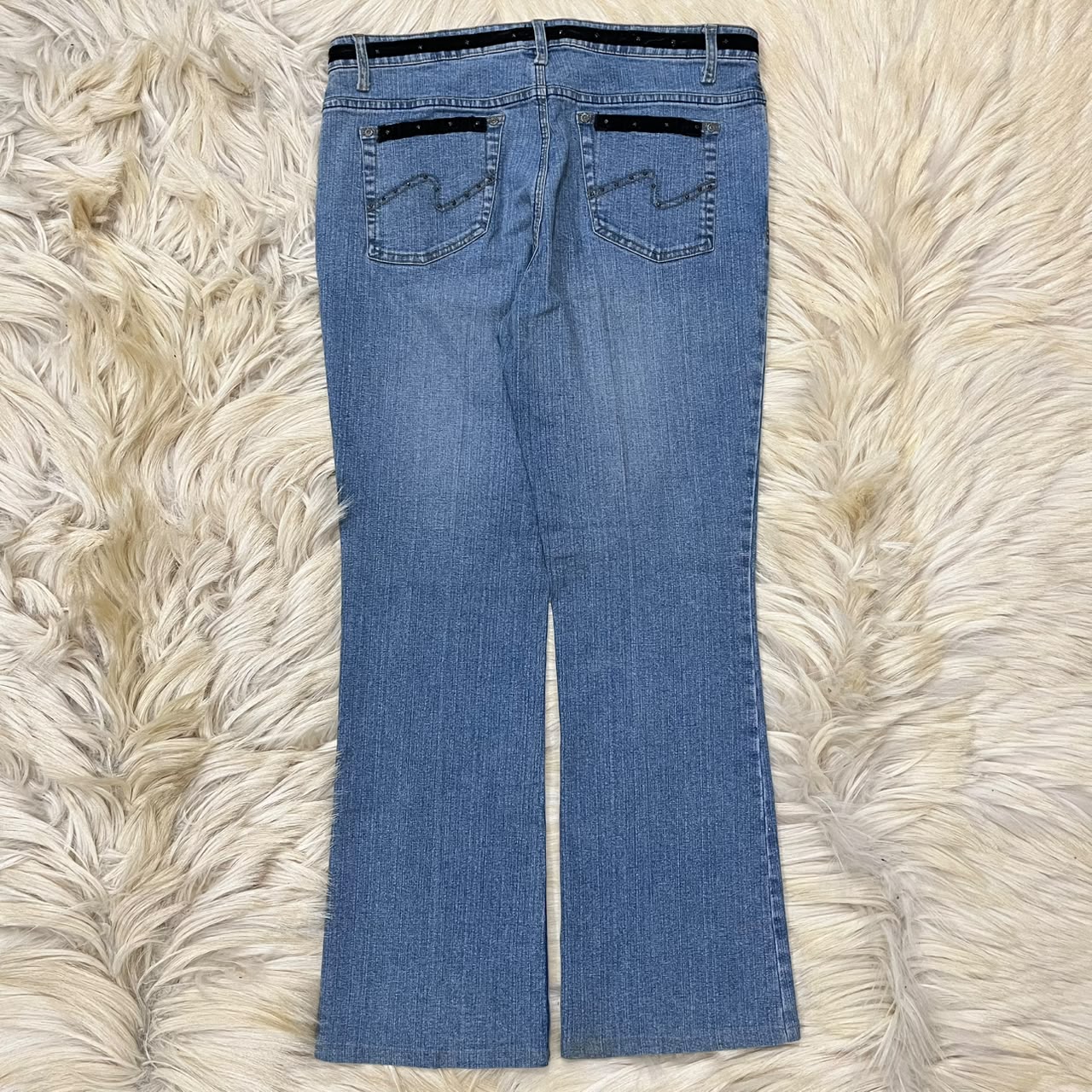 Studded Flare Jeans