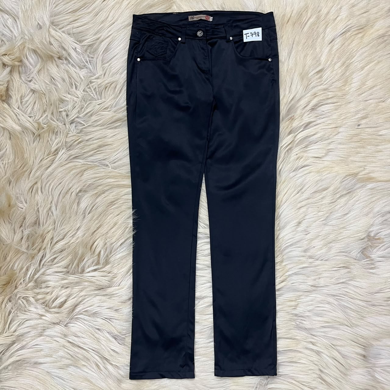 Black Slim-fit Pants