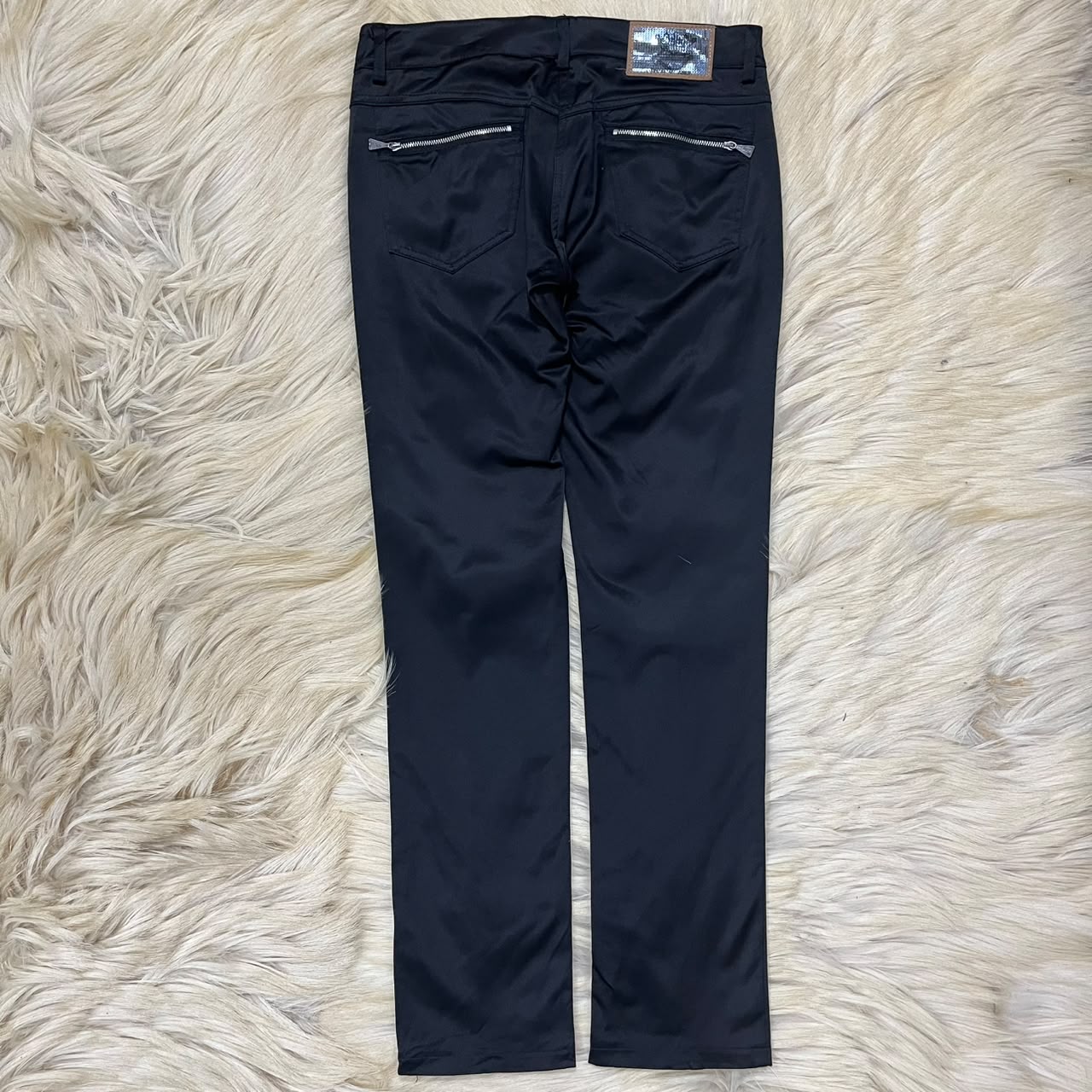 Black Slim-fit Pants