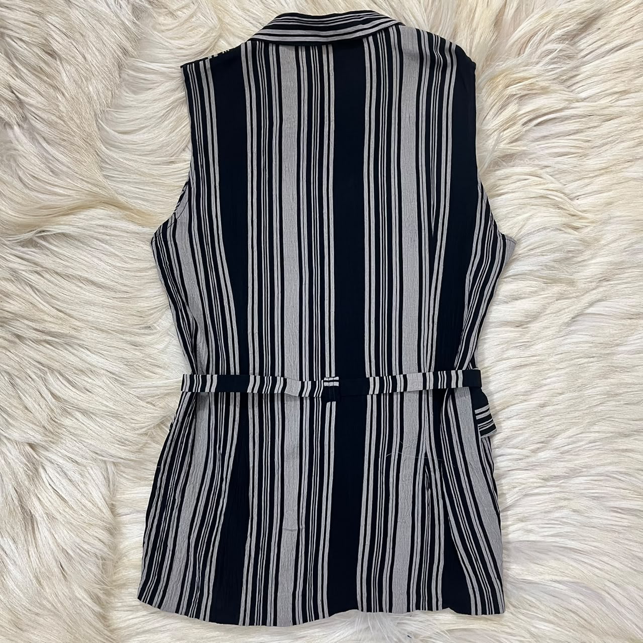 Stripes Sleeveless Top