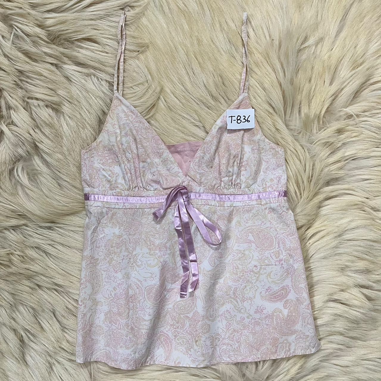 Pink Paisley Cami