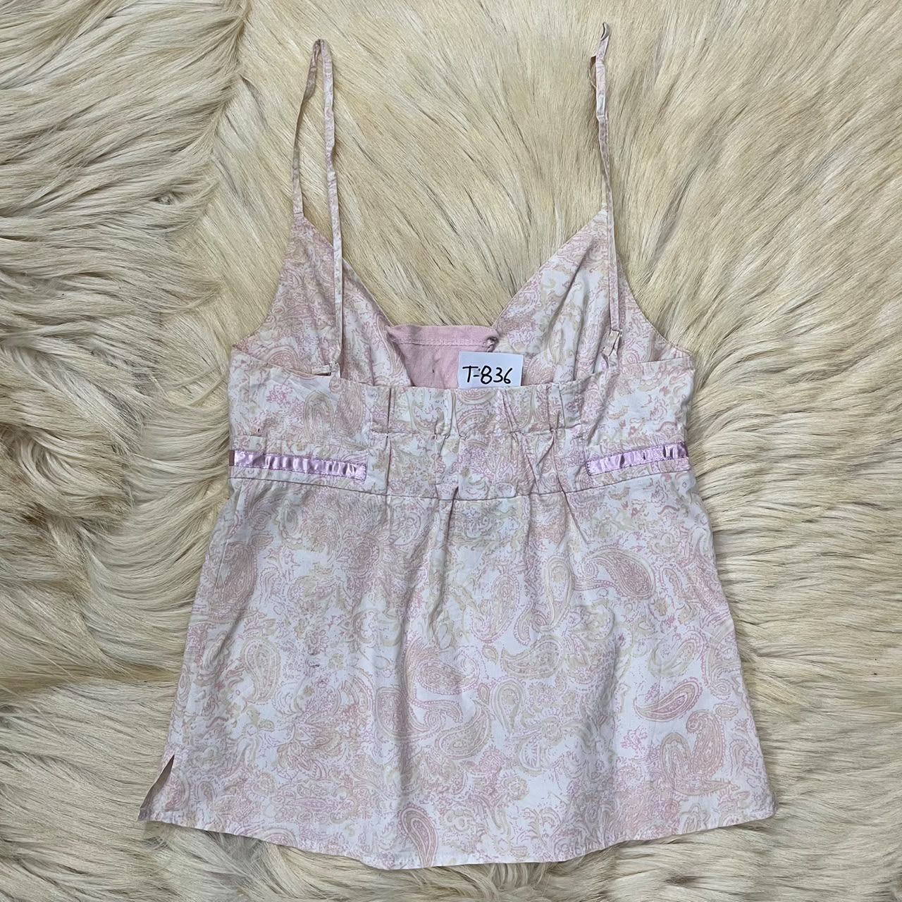 Pink Paisley Cami
