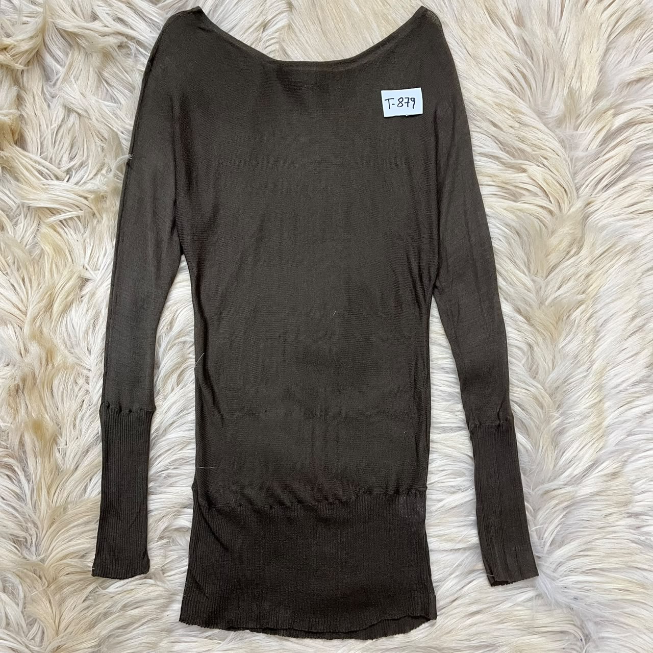 Dark Grey Knit Top