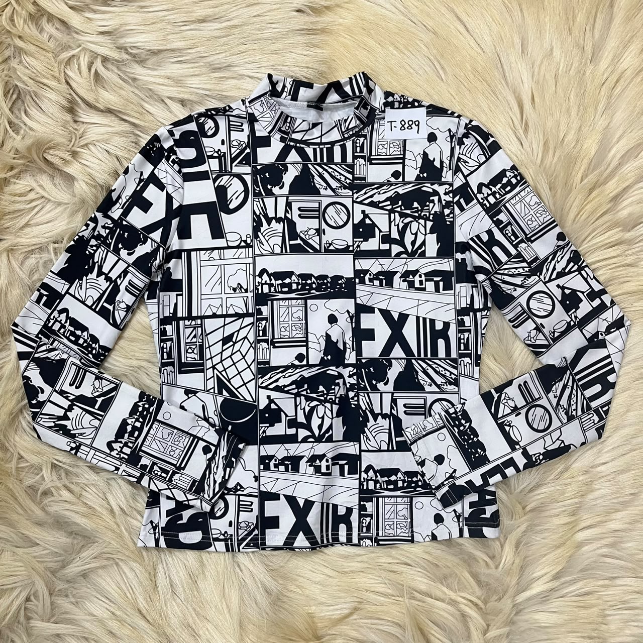 Collage Graphic Print