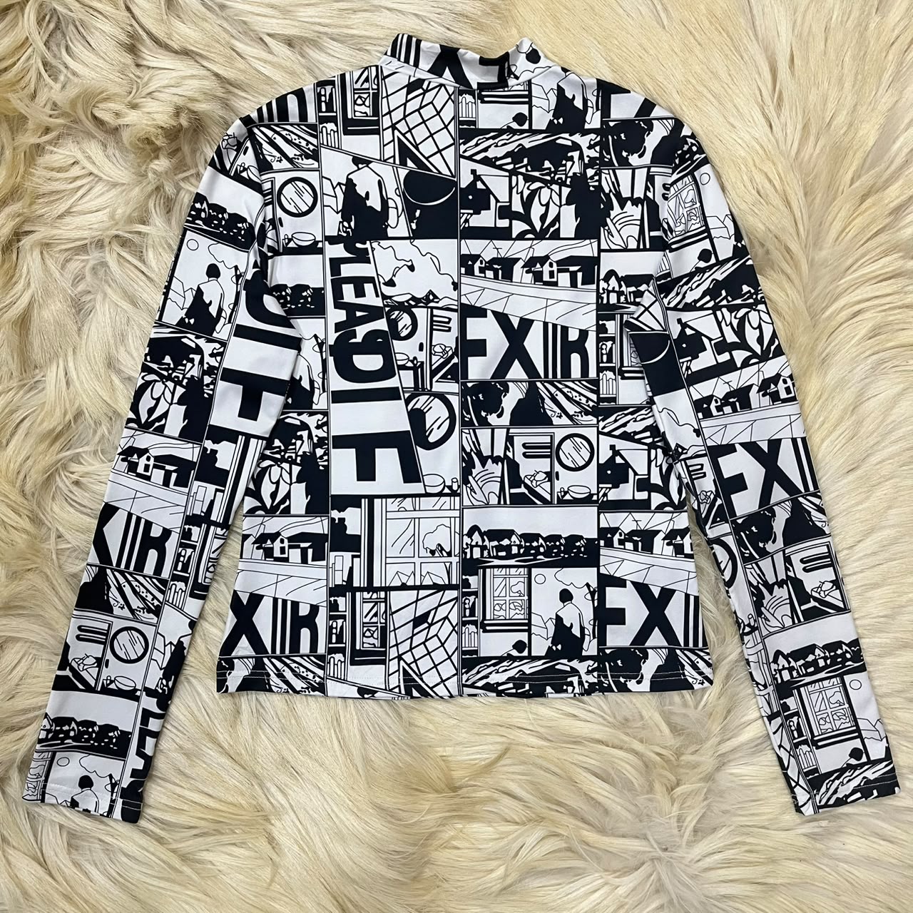 Collage Graphic Print