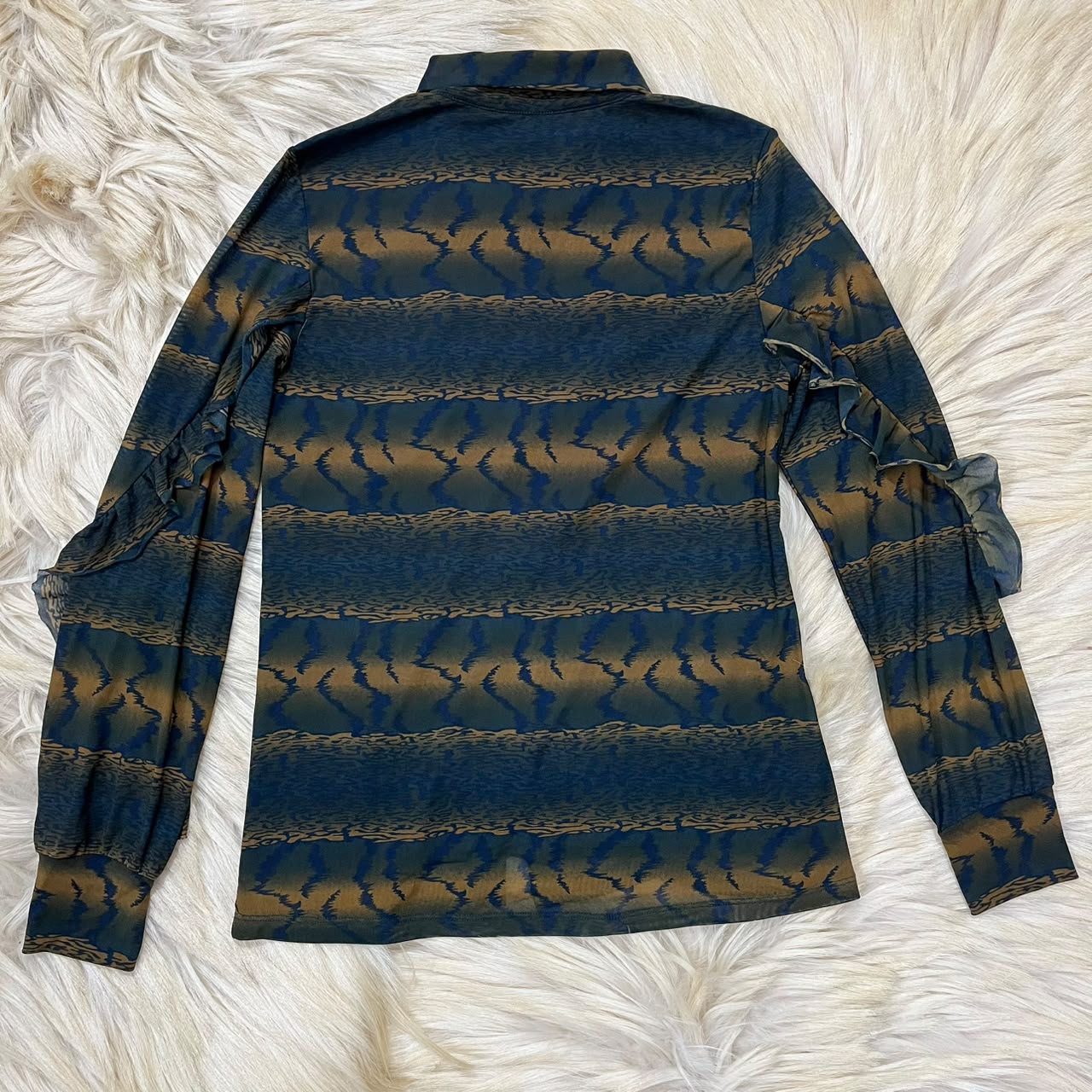 Abstract Pattern Button UP Shirt