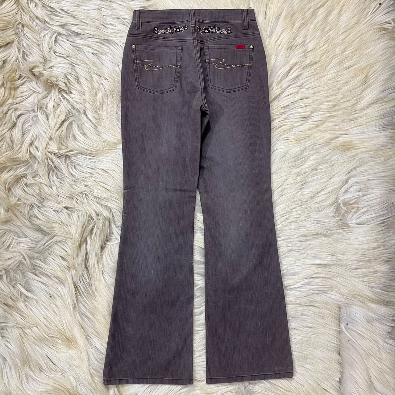Faded gray wash Denim
