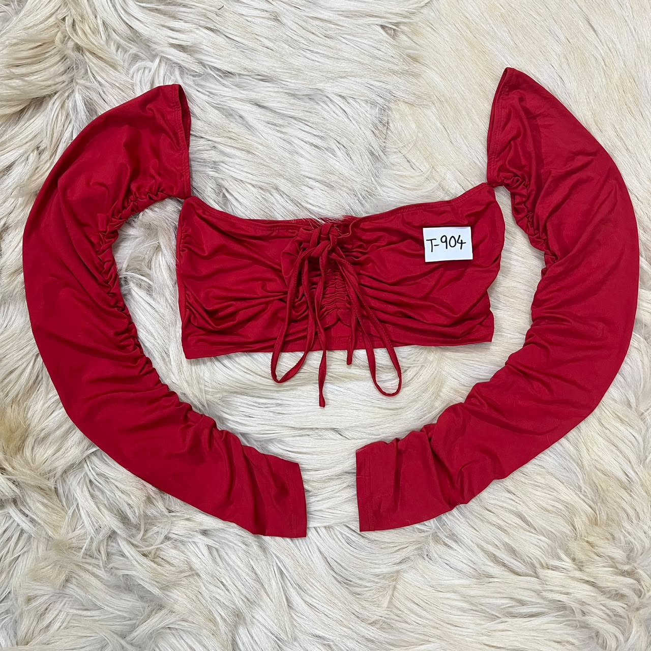 Red Crop Top