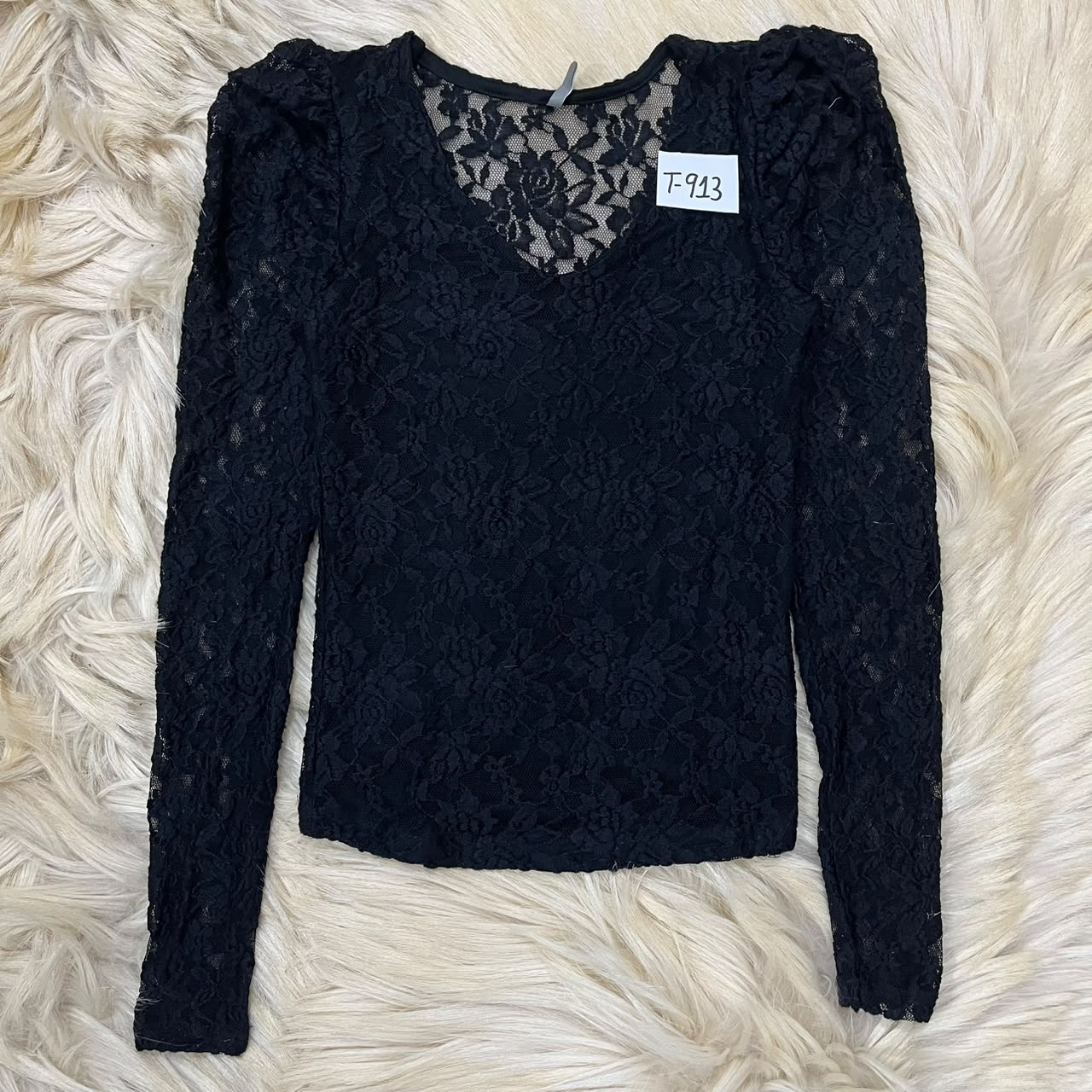Black Lace Top