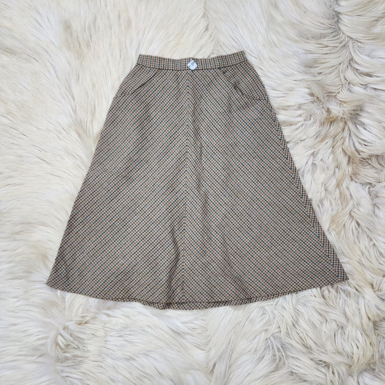 Checkered Skirt