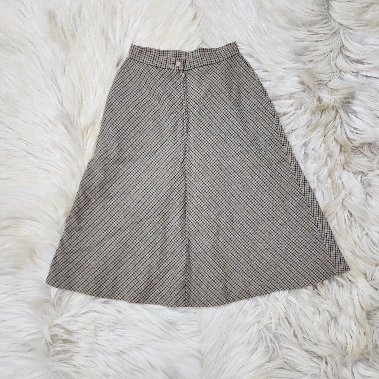 Checkered Skirt
