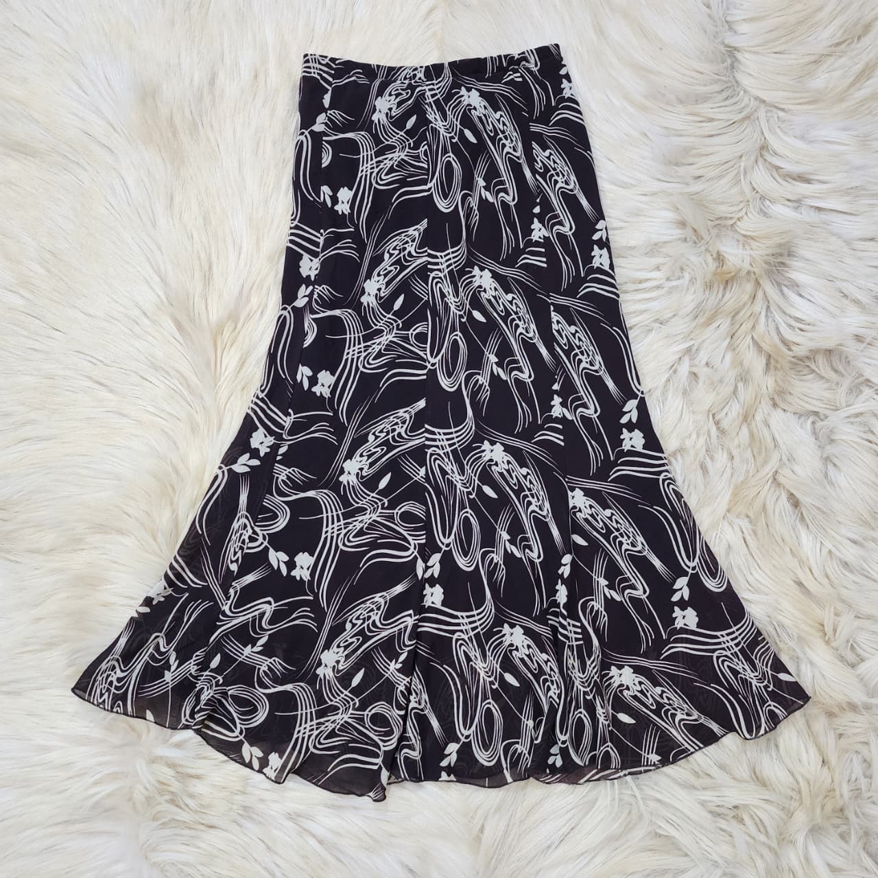 Long Brown Skirt