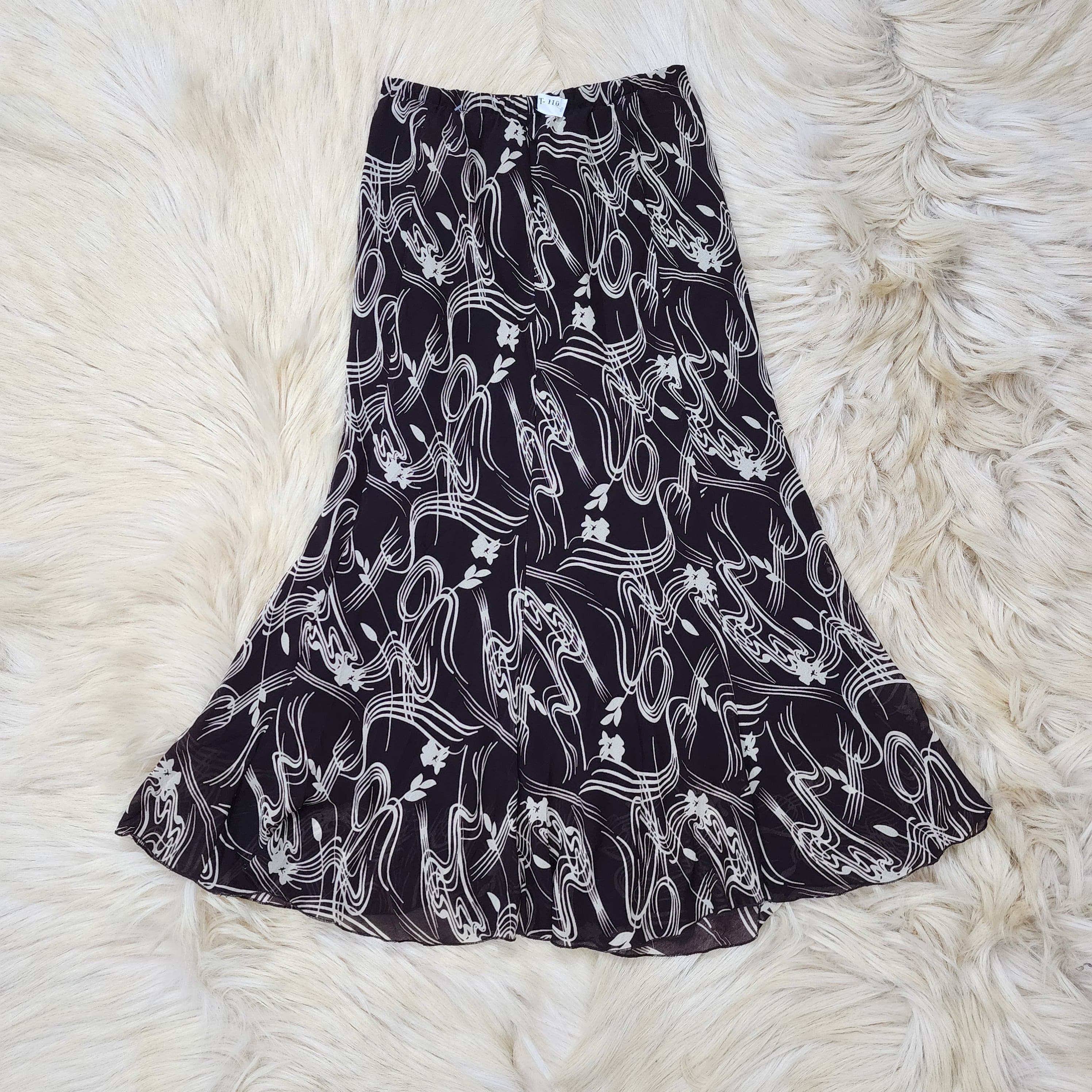 Long Brown Skirt
