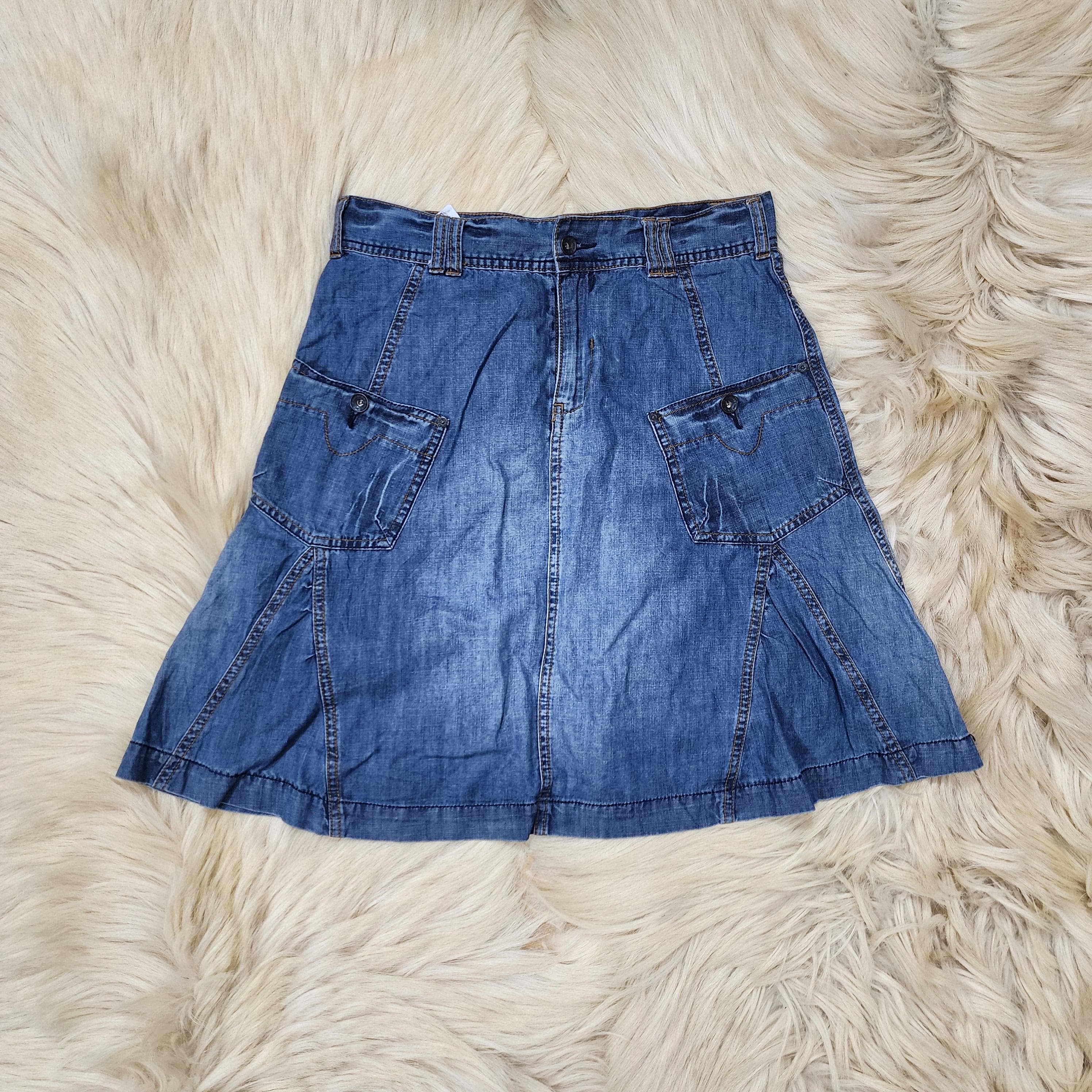 5-Pocket Denim Midi