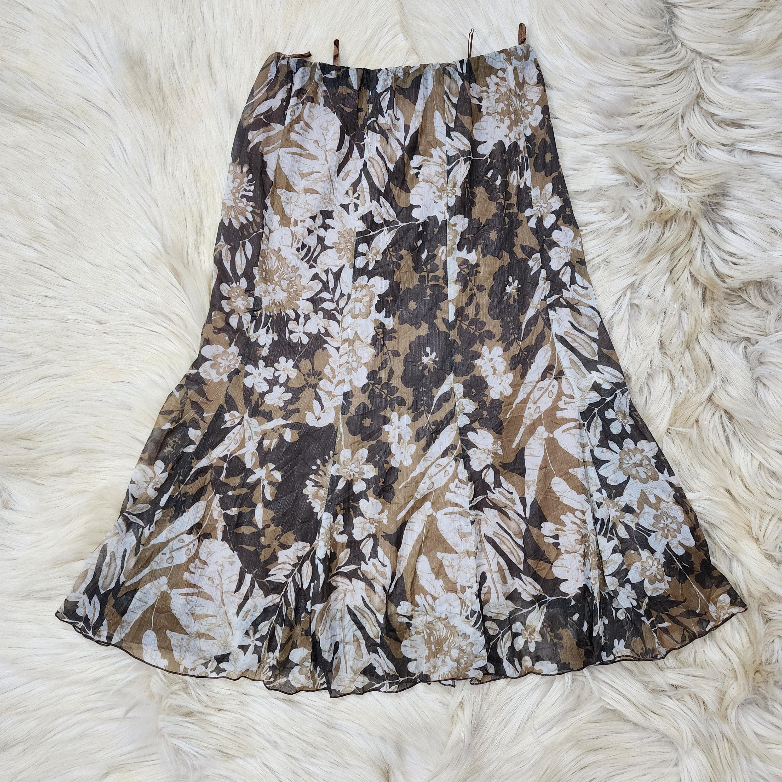 Brown glittery Skirtt