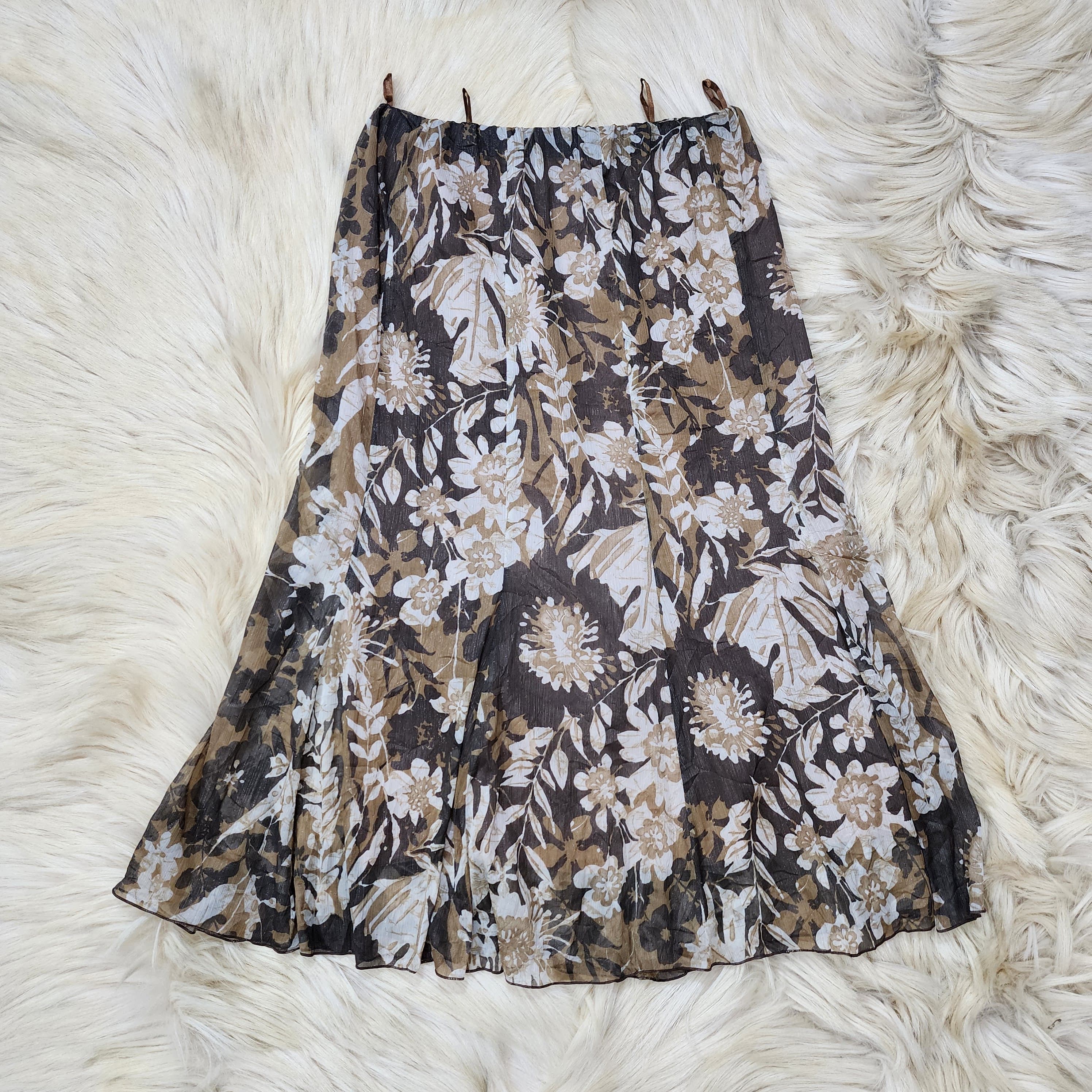 Brown glittery Skirtt