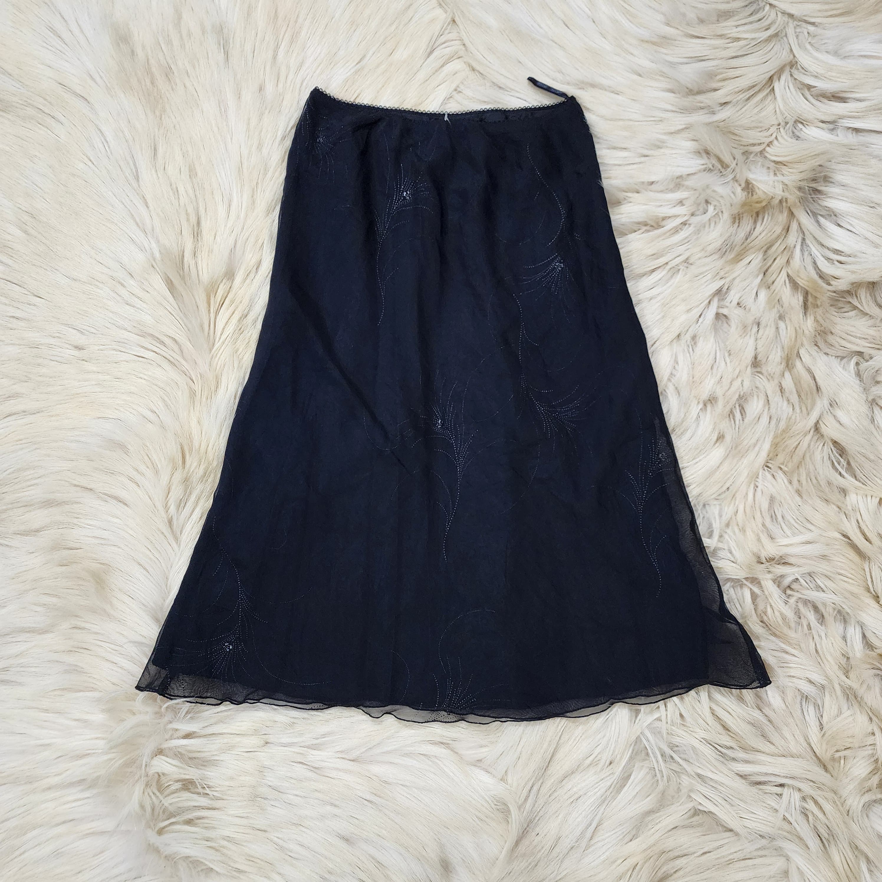 Black glittery Skirt