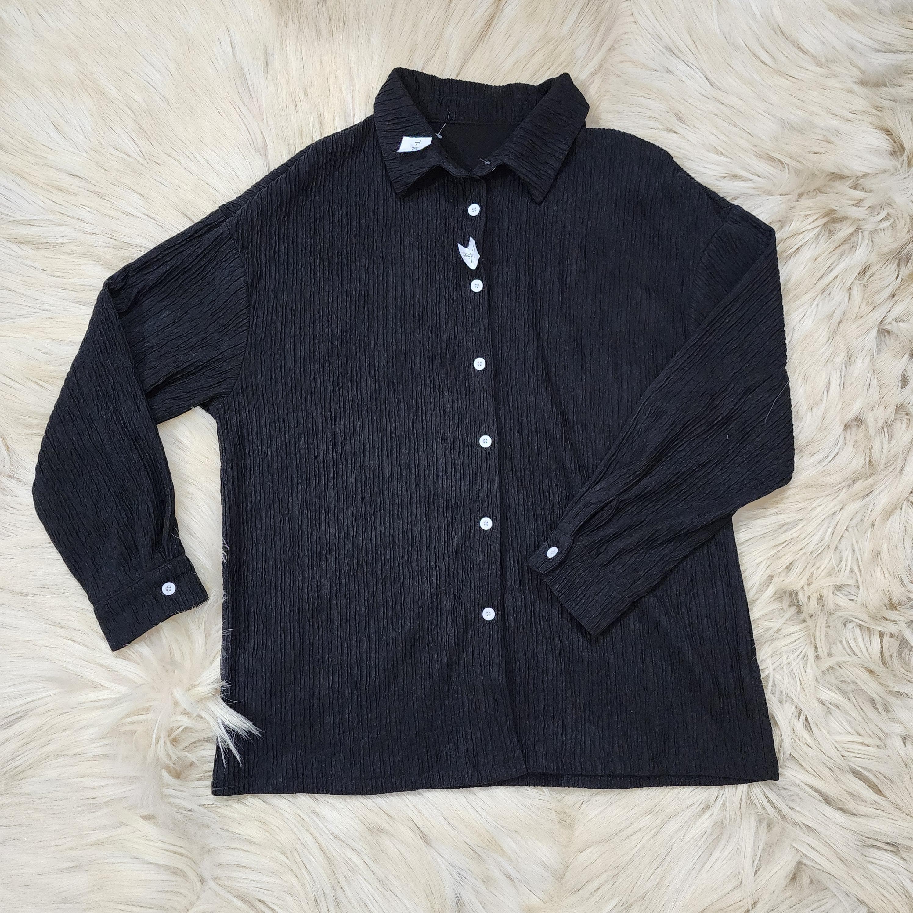 Black Button Down