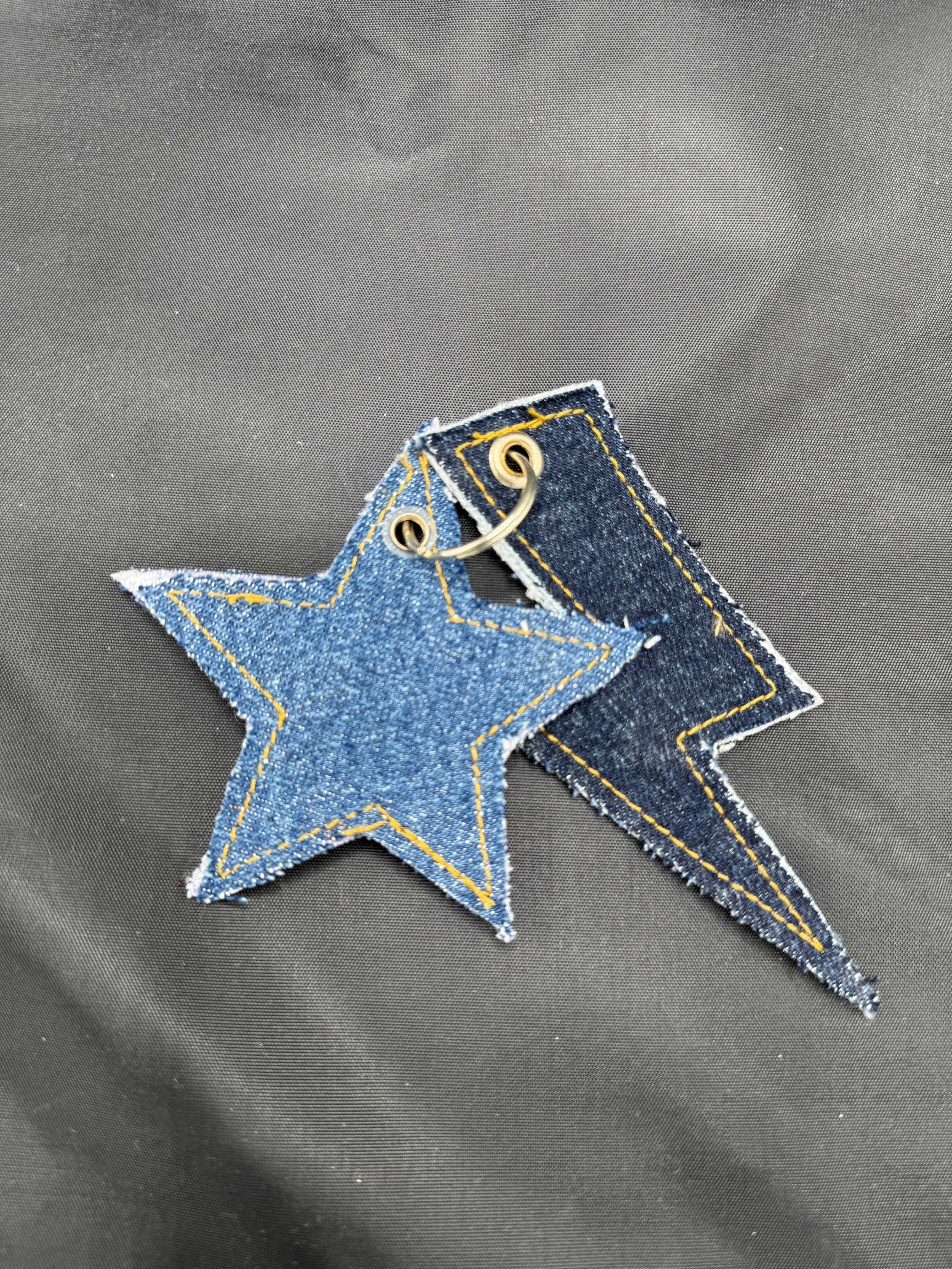 Starry Lightning KeyChain