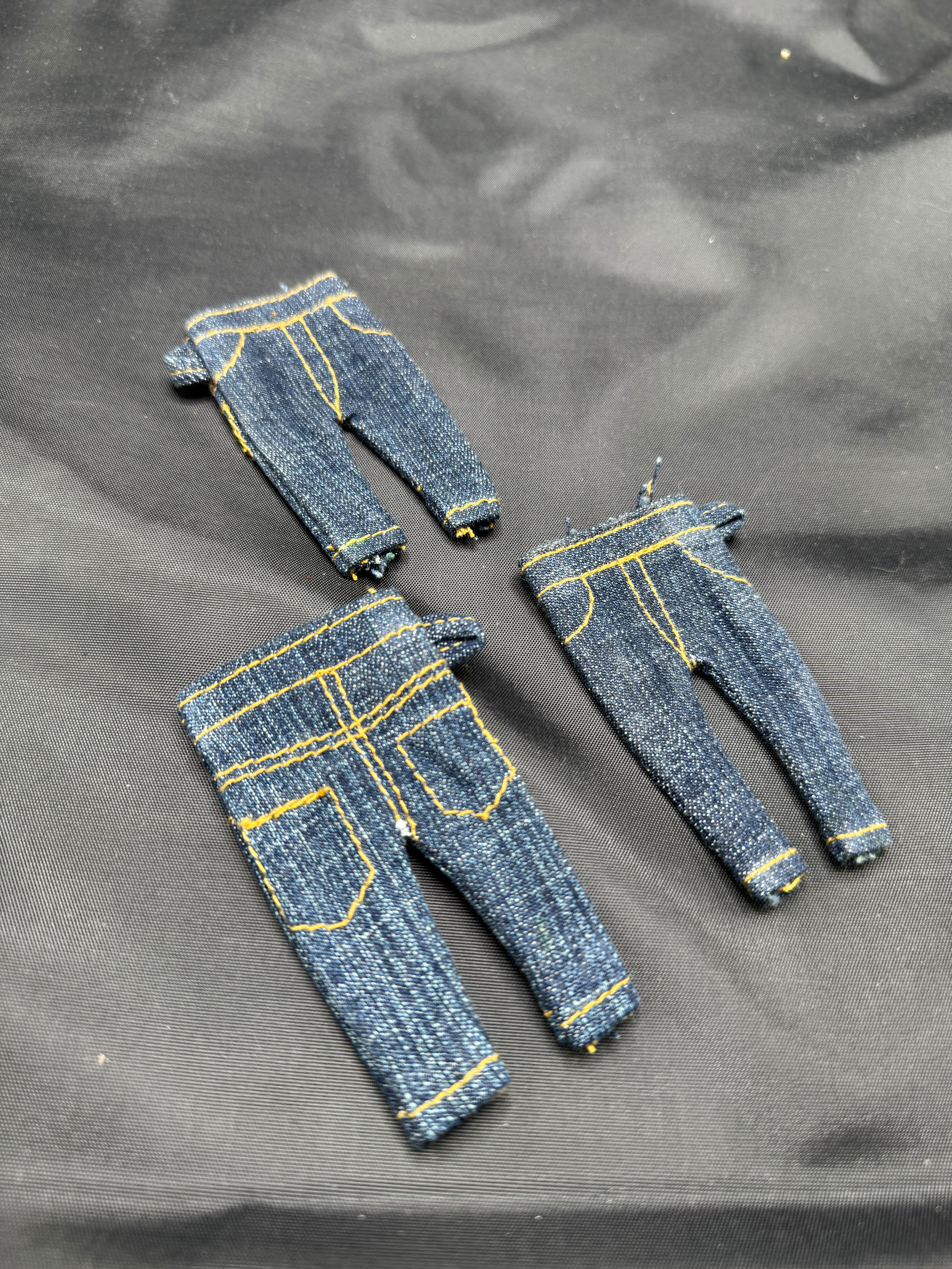Up-Cycled Denim KeyChain