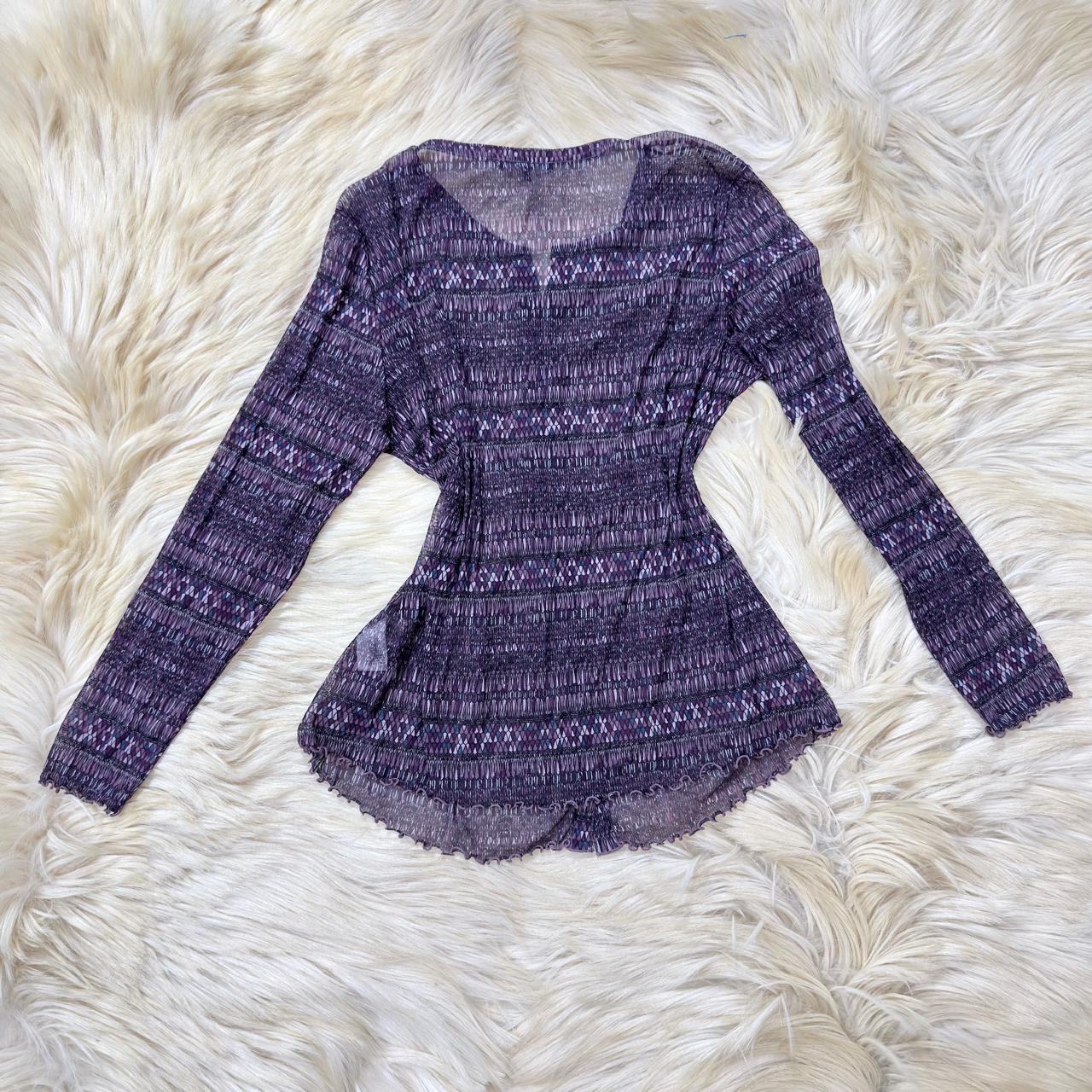 Mesh Button Down Shirt