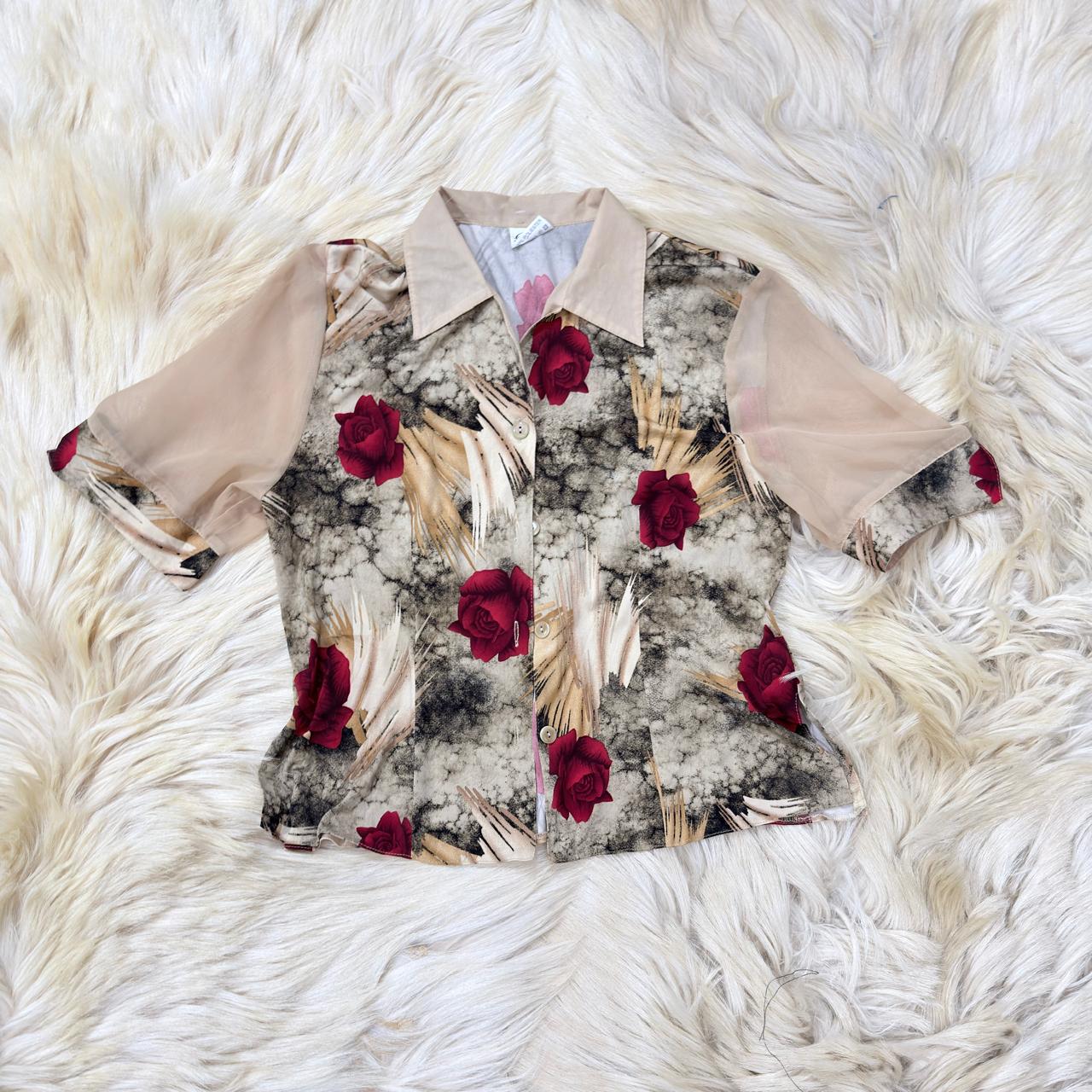 Half-Sleeve Button Down